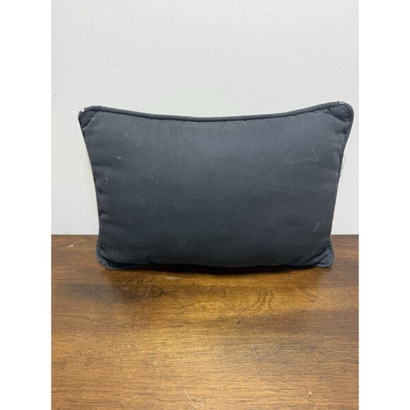 Vintage "The Fruit Of The Spirit Is Love" Decorative Pillow Bird Needlepoint - Picture 3 of 7